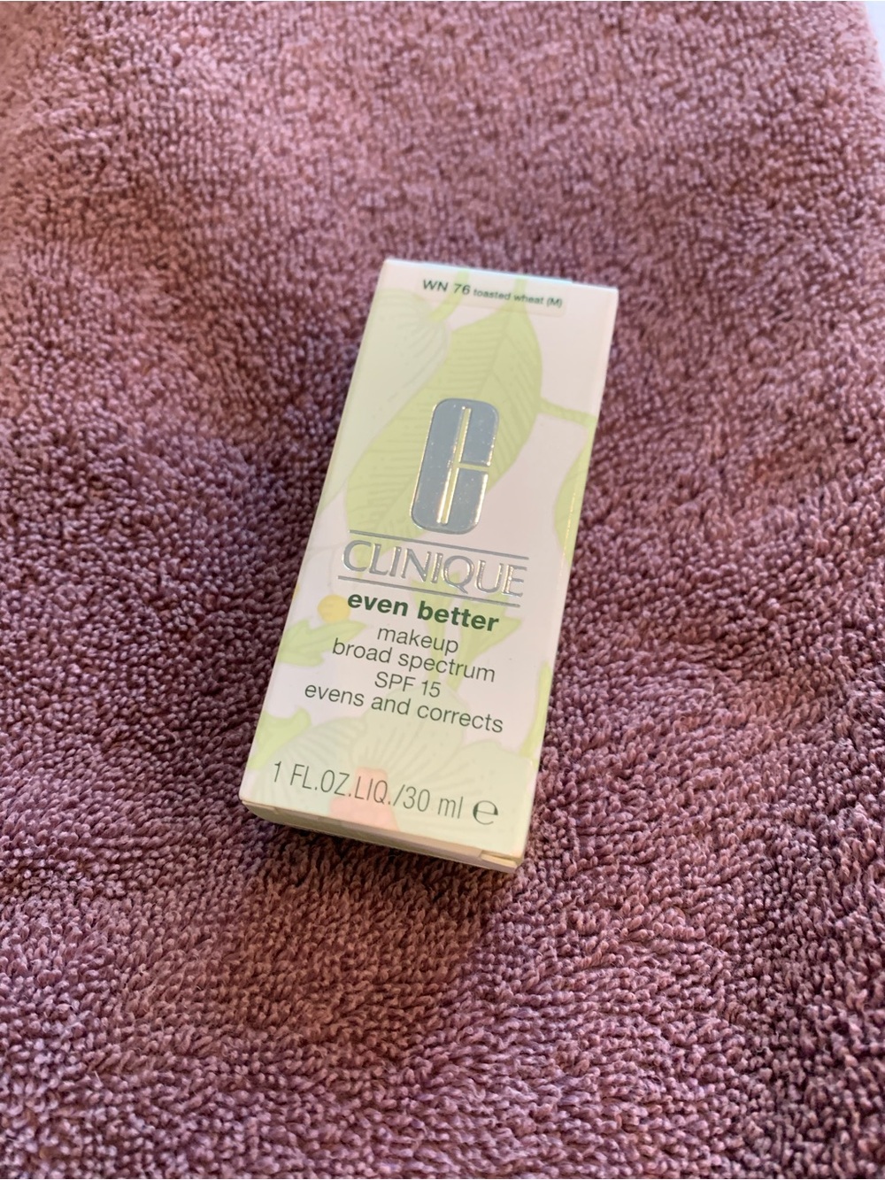 Clinique Even Better Makeup SPF 15 WN 76 Toasted Wheat